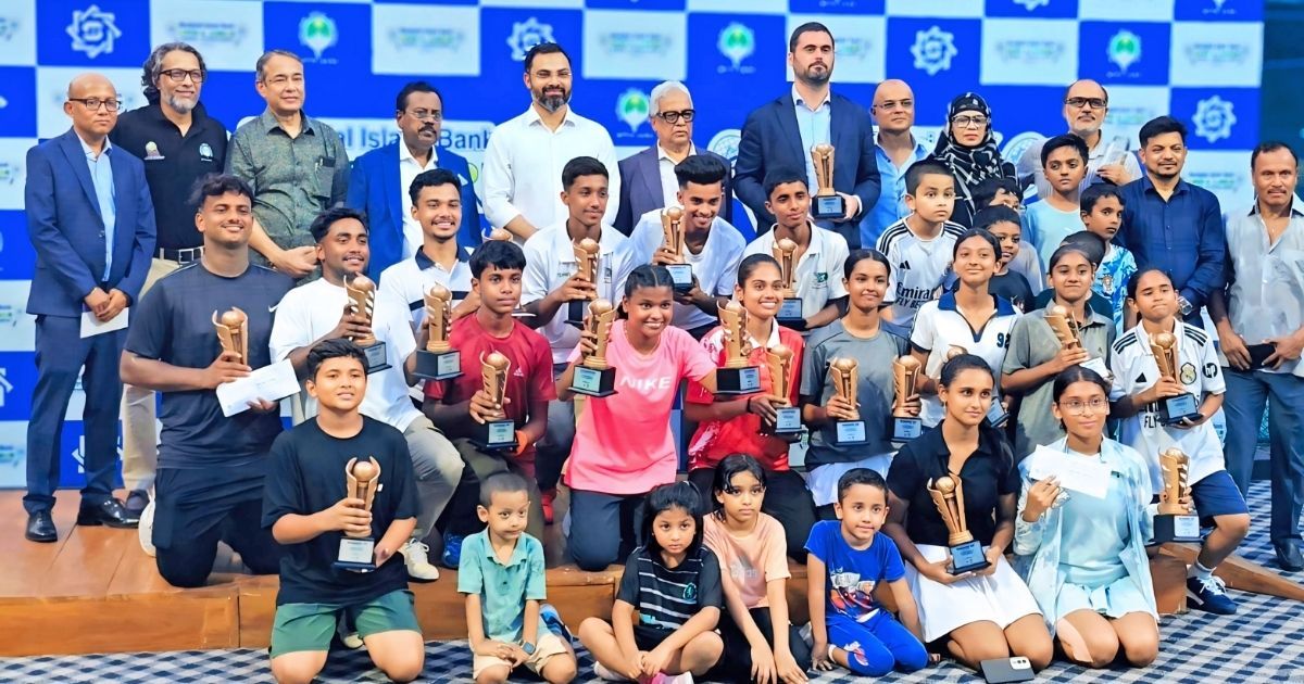 সম্পন্ন হলো শাহ্জালাল ইসলামী ব্যাংক ওপেন ও জুনিয়র টেনিস টুর্নামেন্ট