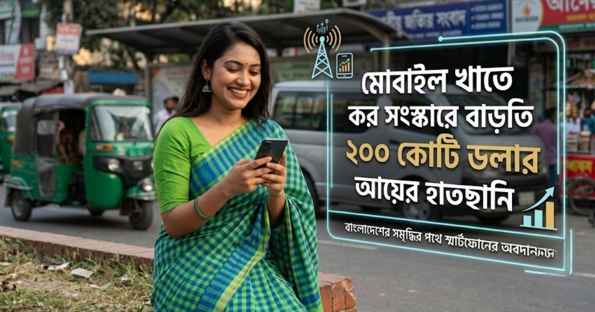 মোবাইল খাতে কর সংস্কারে বাড়তি ২০০ কোটি ডলার আয়ের হাতছানি