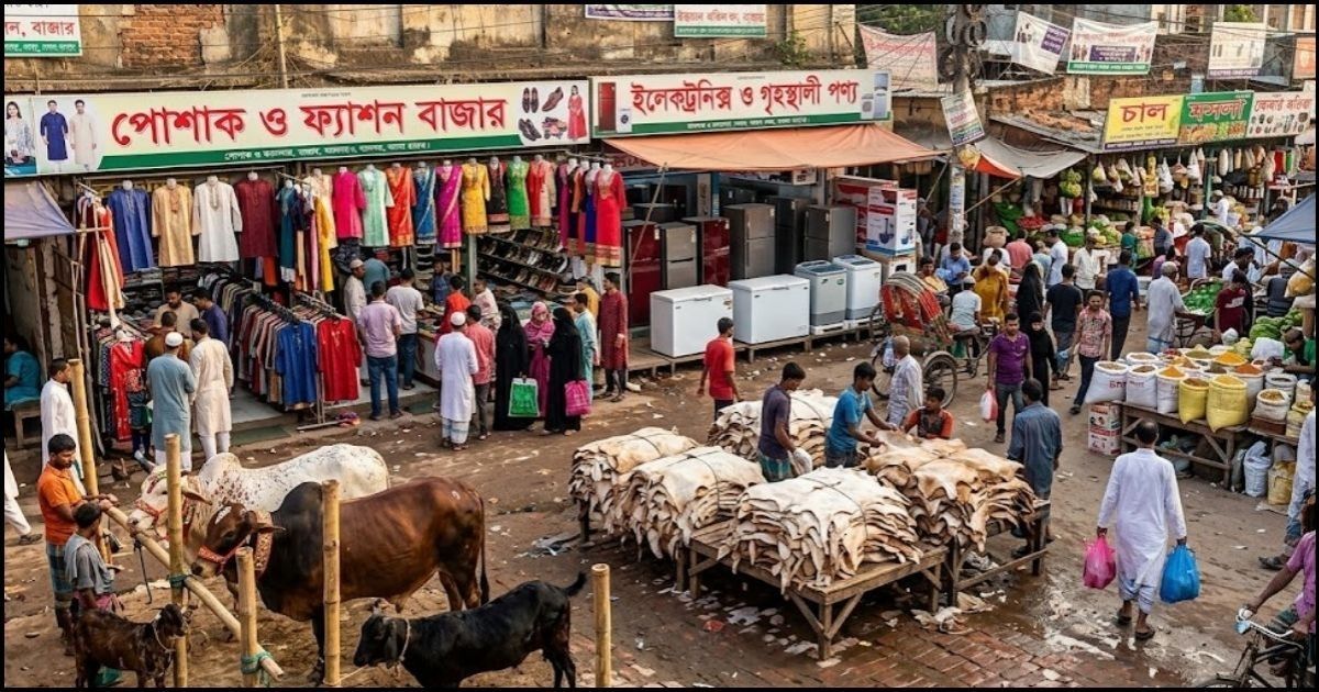 কোরবানির ঈদে দেশের অভ্যন্তরীণ বাজারে চার লাখ কোটি টাকার বাণিজ্যের আভাস
