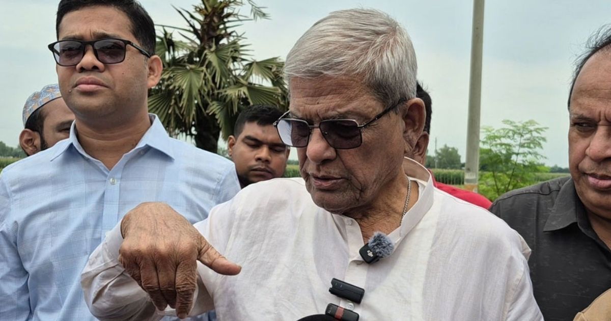 কৃষি জমি রক্ষা করে উন্নয়নের তাগিদ দিলেন মির্জা ফখরুল