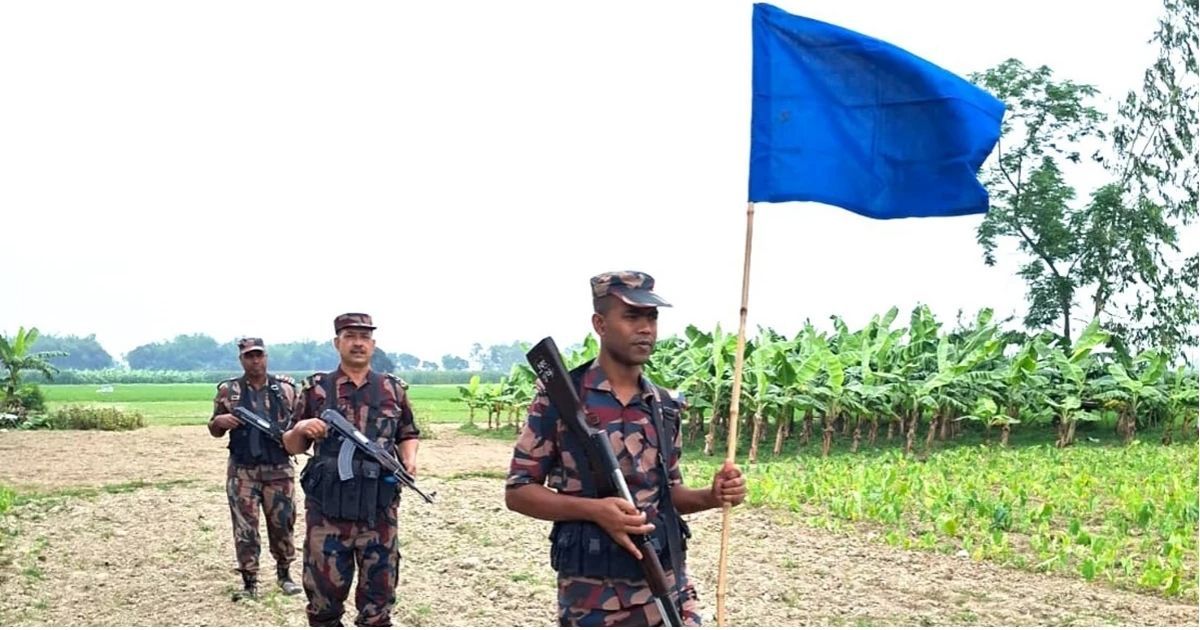 দিনাজপুর-ঠাকুরগাঁও সীমান্তে পুশইন ও অবৈধ অনুপ্রবেশ ঠেকাতে কঠোর অবস্থানে বিজিবি