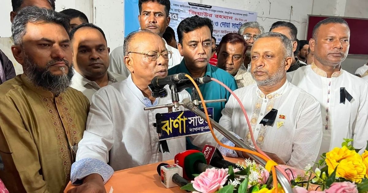 একটি দল স্বাধীনতার জন্য তেমন কিছুই করেনি, আরেকটি দল সরাসরি বিরোধিতা করেছে: আবদুল আউয়াল মিন্টু