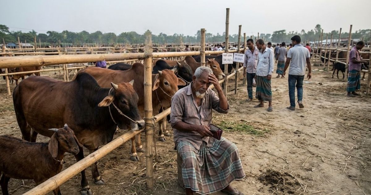 লক্ষ্যমাত্রার চেয়ে ১০ লাখ কম পশু কোরবানি, বিপাকে খামারিরা