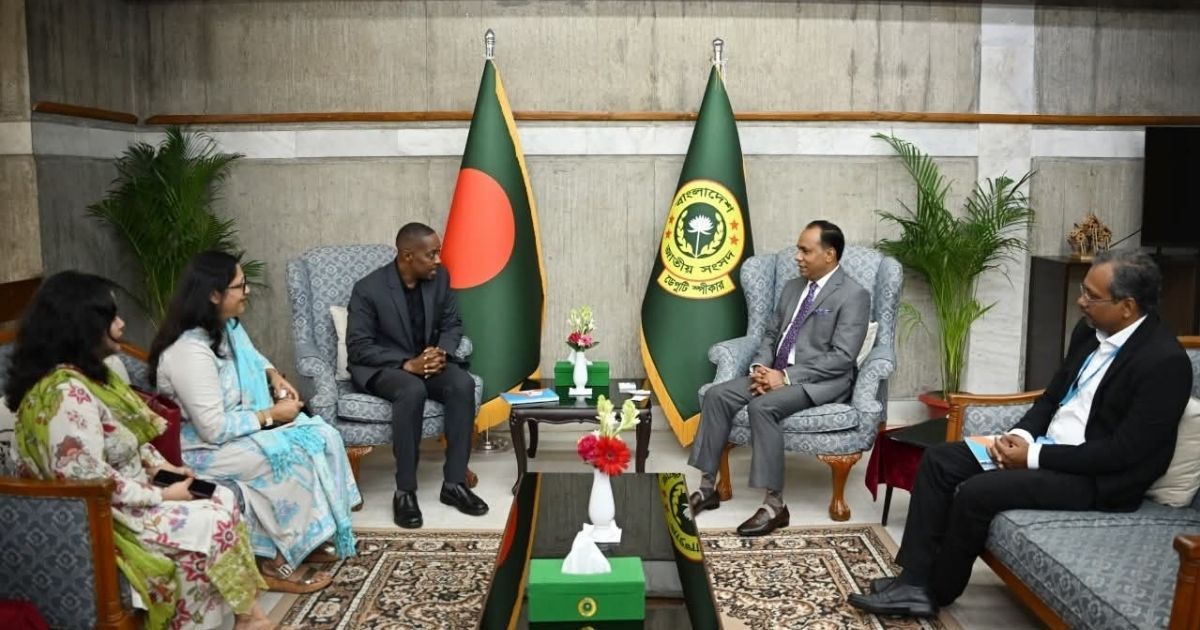 ডেপুটি স্পীকারের সঙ্গে ইউনিসেফ প্রতিনিধিদলের সাক্ষাৎ