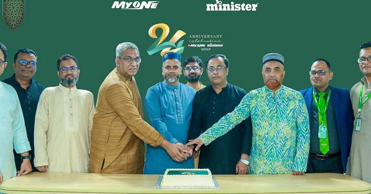 সাফল্যের ২৪ বছর পূর্ণ করল মিনিস্টার-মাইওয়ান গ্রুপ