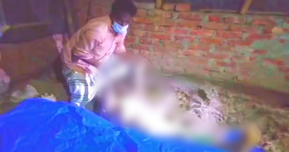 ৩ হাজার টাকার জেরে মাকে হত্যা, লাশ মেঝেতে পুঁতে রাখল পাষণ্ড ছেলে