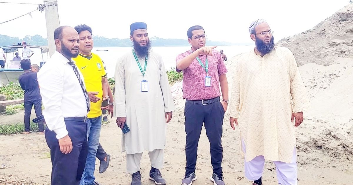 Authority-to-inspect-the-bridge-construction-site-on-Sugandha-river