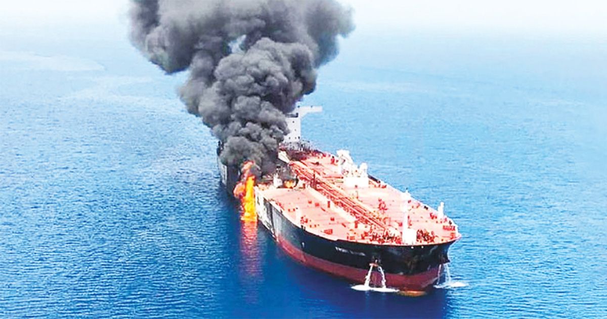 New-attack-on-oil-tanker-in-Hormuz