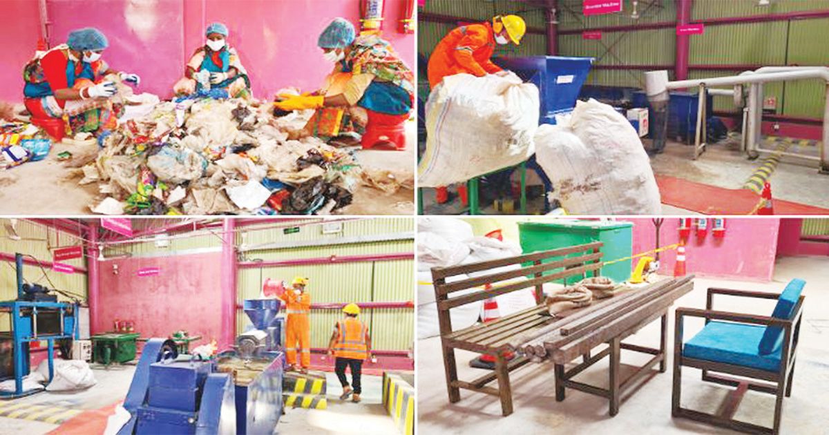 New-possibilities-in-furniture-economy-from-discarded-polythene