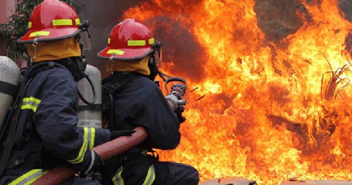 People-of-a-part-of-the-capital-suffered-from-fire-in-the-power-substation