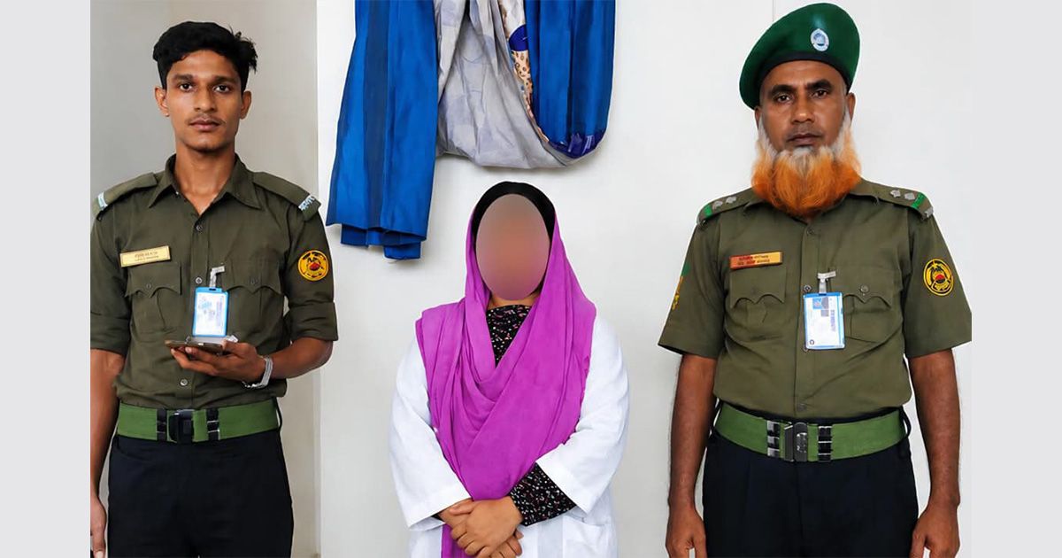 1-fake-nurse-arrested-in-Shariatpur-for-trying-to-steal-newborn-baby