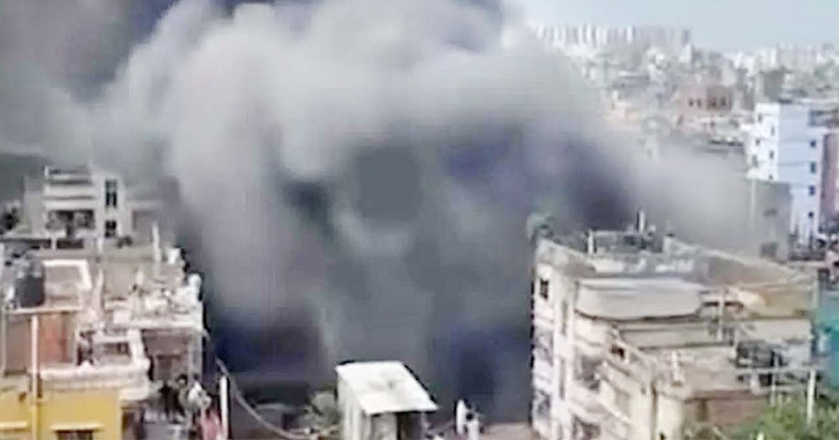 A-fire-broke-out-in-a-shoe-factory-at-Kamrangirchar-in-the-capital