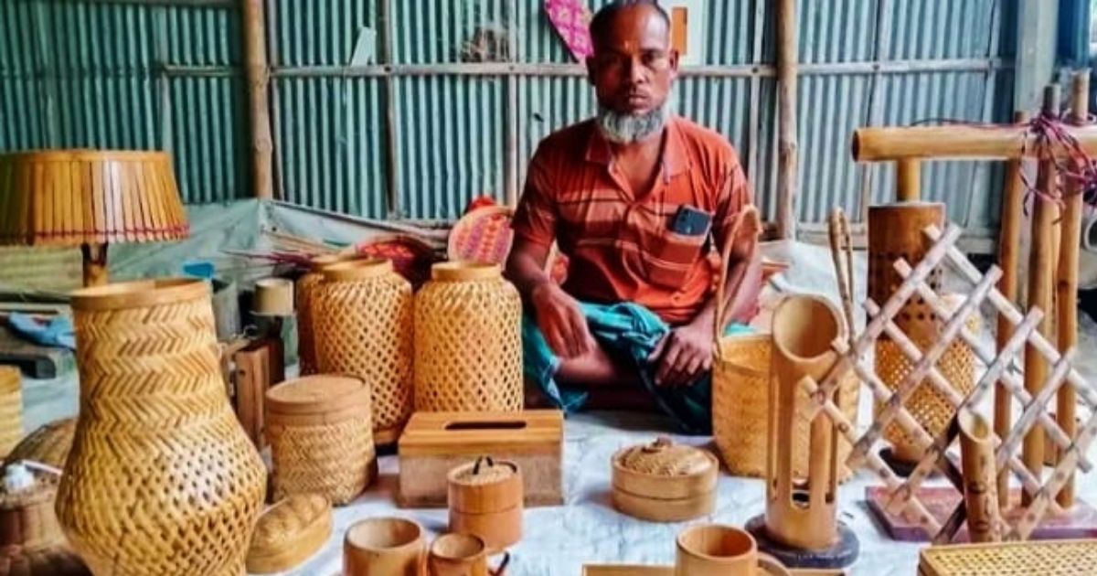 Hajimuls-life-has-changed-in-bamboo-handicrafts-earning-40000-a-month