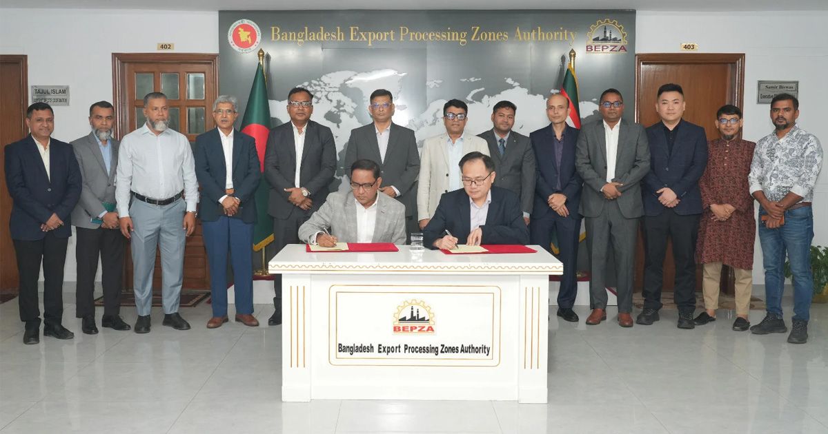 Huaran-Tex-of-China-will-invest-30-million-dollars-in-Chittagongs-Bepza-Economic-Zone