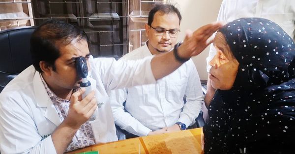 জয়পুরহাটে ৬ শতাধিক হতদরিদ্র রোগীকে বিনা মূল্যে চক্ষুসেবা