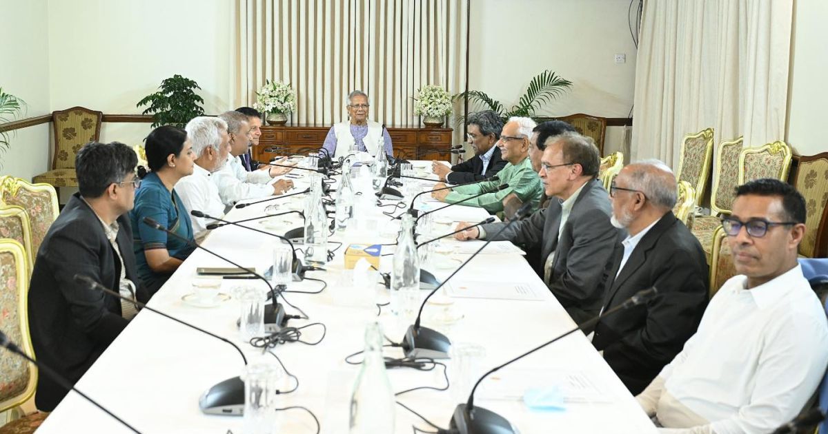ফেব্রুয়ারির প্রথমার্ধে নির্বাচনের কোন বিকল্প আমাদের হাতে নেই : প্রধান উপদেষ্টা