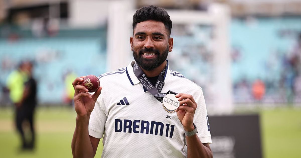 ওভালজয়ী সিরাজই আগস্টের সেরা ক্রিকেটার