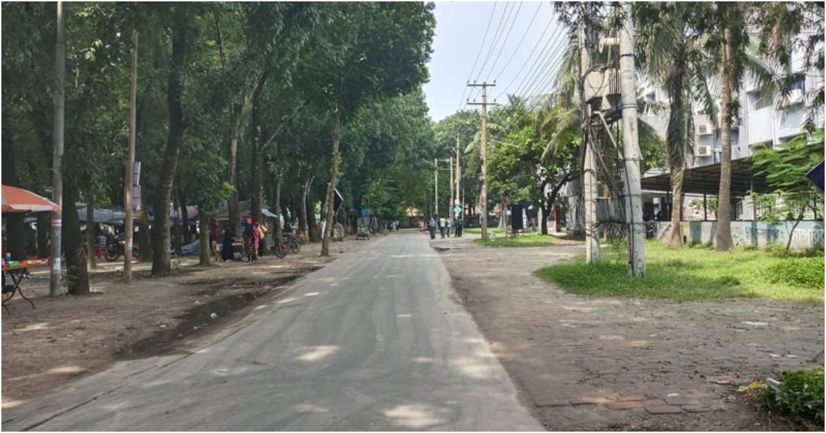 চলছে ‘কমপ্লিট শাটডাউন’, ফাঁকা রাবি ক্যাম্পাস