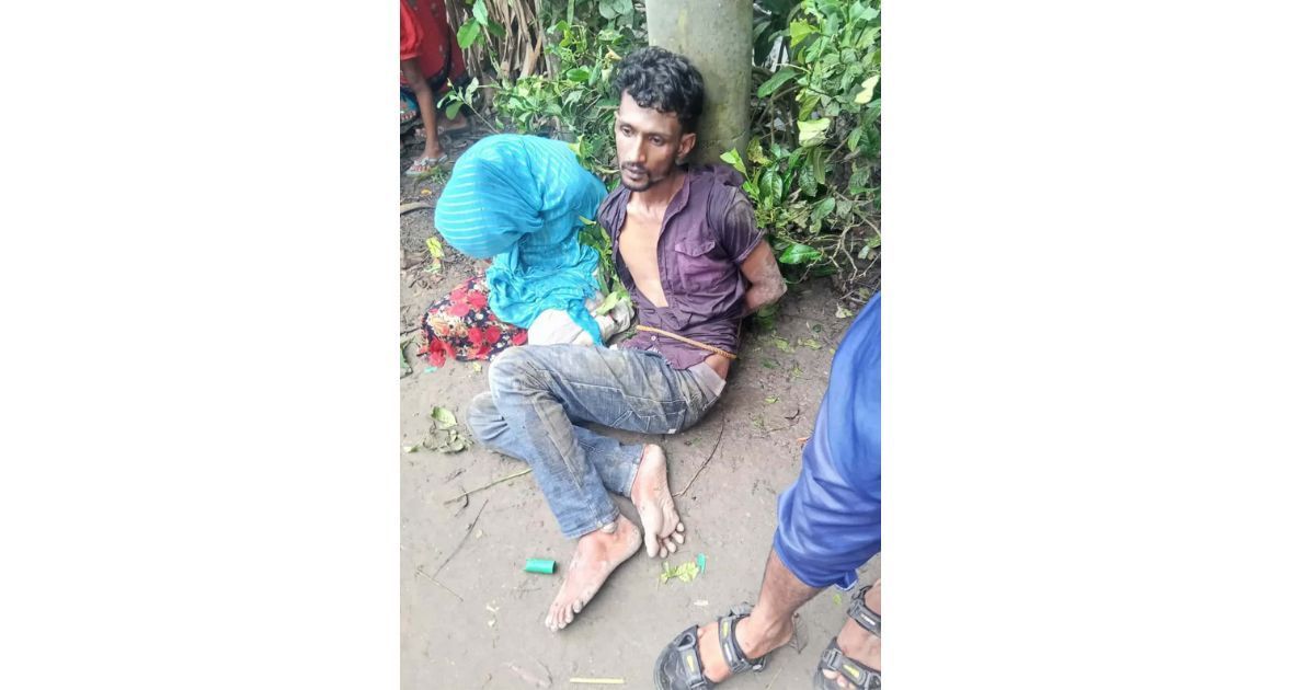 প্রবাসীর স্ত্রী ও যুবককে বিদ্যুতের খুঁটিতে বেঁধে নির্যাতন, ভিডিও ভাইরাল