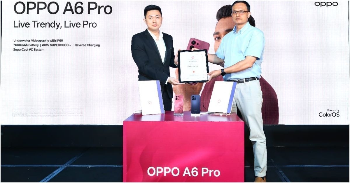 হিট, নেটওয়ার্ক ও ব্যাটারিতে শীর্ষ পারফরম্যান্সে বুয়েটের স্বীকৃতি পেলো অপো এ৬ প্রো