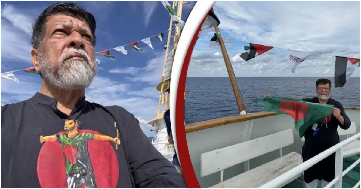 সুমুদ ফ্লোটিলায় ইসরায়েলি হানা, কেমন আছেন শহিদুল আলম?