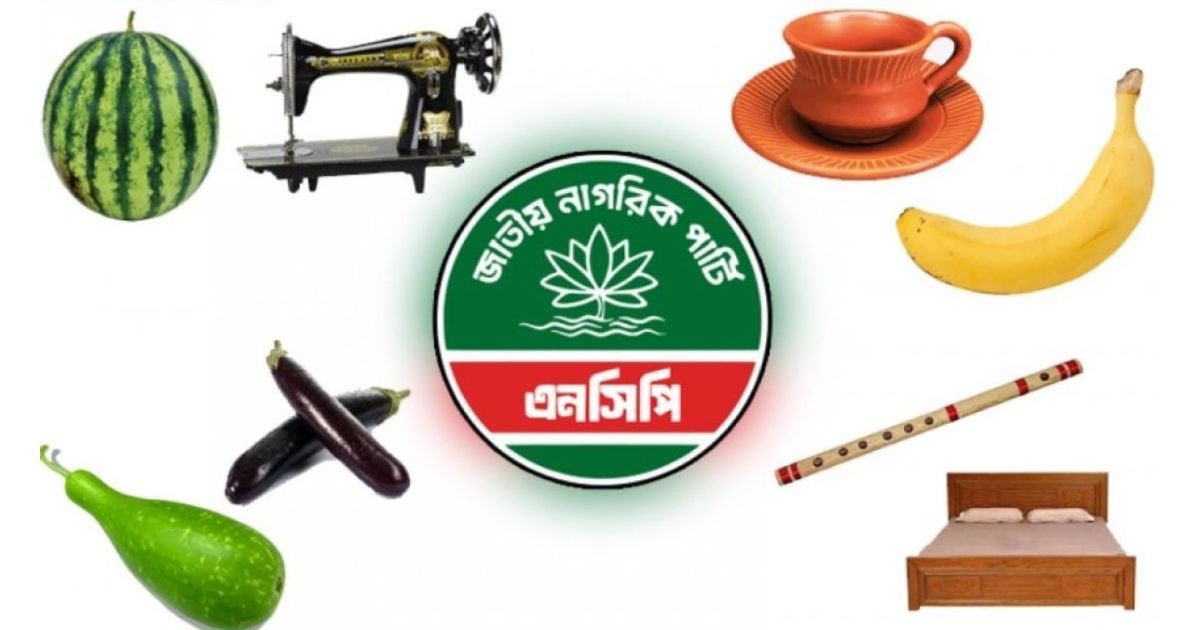তরমুজ-বাঁশি-বেগুন ও লাউসহ এনসিপিকে ৫০ প্রতীকের তালিকা ইসির
