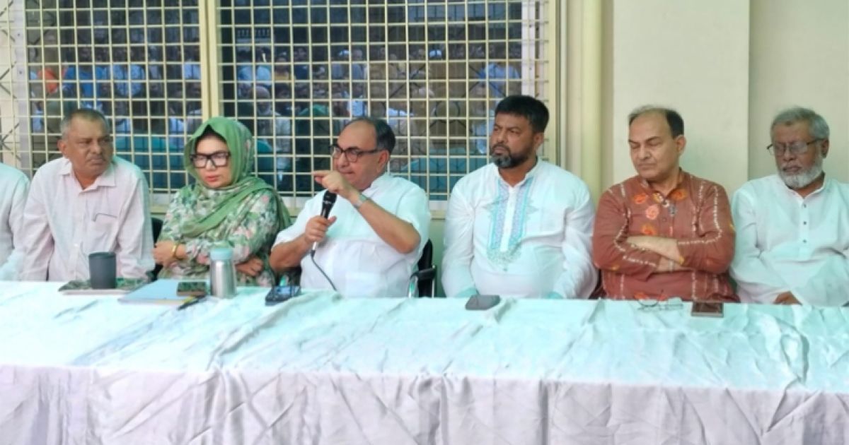 একটি দল নির্বাচন নিয়ে বিভ্রান্তি ছড়াচ্ছে: মির্জা আব্বাস