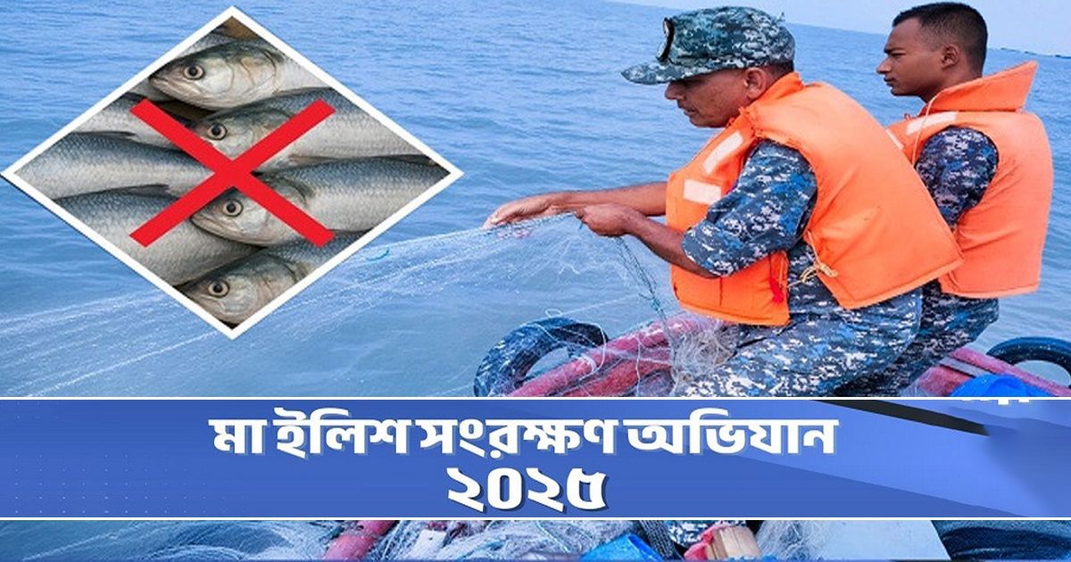 সারা দেশে মা ইলিশ সংরক্ষণ অভিযান শুরু